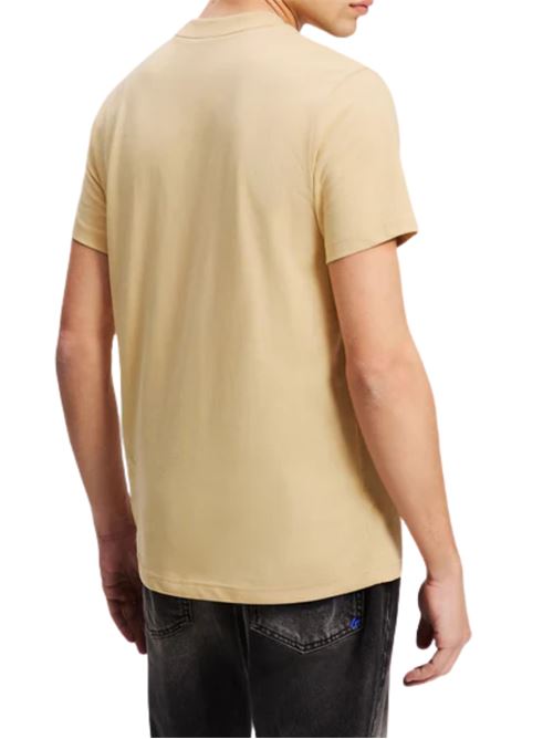 T-shirt beige in cotone Karl Lagerfeld jeans | A3M170311YS